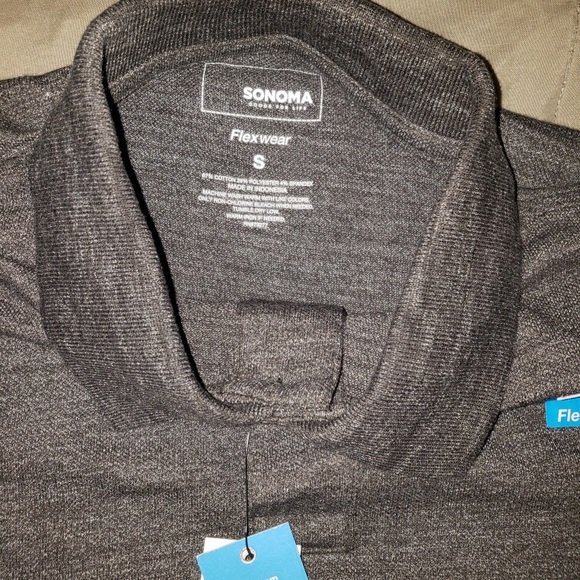 Sonoma size S Men’s Collar polo shirt - Picture 5 of 5